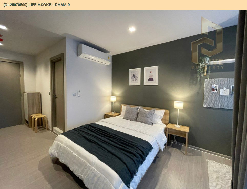 picture DL25070890 Condo for rent, Life Asoke - Rama 9 near MRT พระราม 9, ready to move in, call urgently 0656133286 LineID @655ebbvc - 6/11