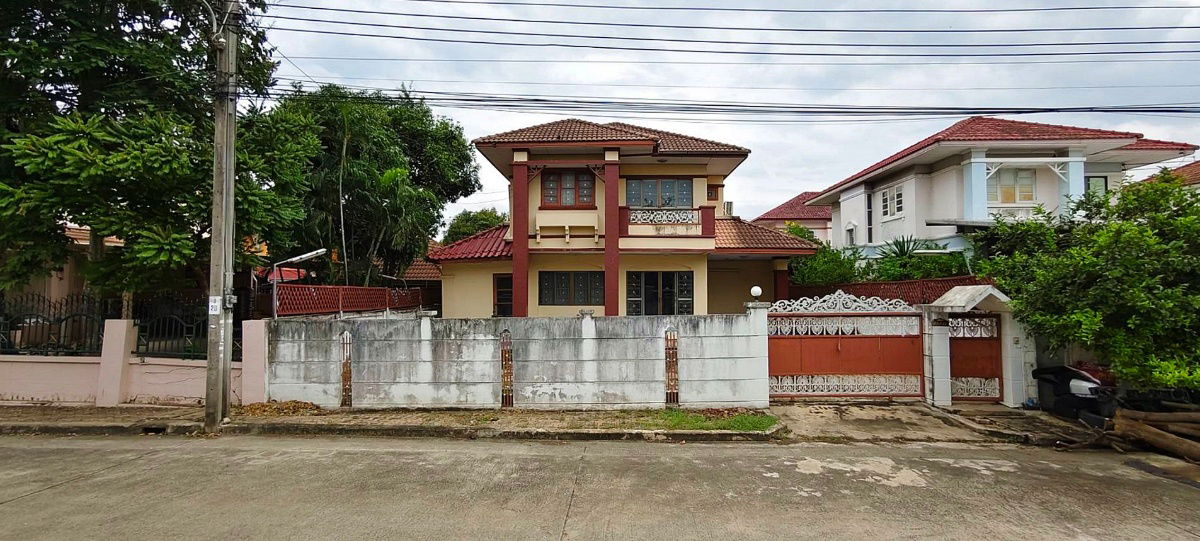 รูป ขาย บ้านเดี่ยว ถนนเมน  หมู่บ้านมิตรประชา เพลส บางบัวทอง ติดถนน 345  ชัยพฤกษ์  แจ้งวัฒนะ  ใกล้แมคโคร บางบัวทอง - รูปที่ 1/3