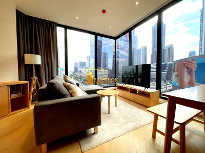 Condos for rent MRT Phra Ram 9 : Ashton Asoke - Rama 9 | Stylish 2 Bedroom Condo For Rent - BR60425CD