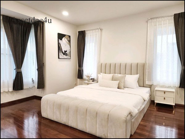 รูป AH593 ให้เช่าบ้านเดี่ยว 3 ชั้น บ้านหลังใหญ่ เฟอร์นิเจอร์และเครื่องใช้ไฟฟ้าครบ ย่านรัชดา ห้วยขวาง ใกล้MRTห้วยขวางใกล้นานาชาติKIS - รูปที่ 10/15