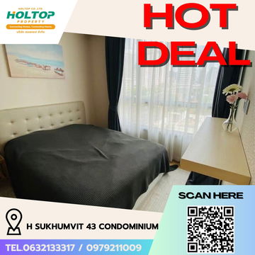 #R5384 Condo for rent  H Sukhumvit 43 Condominium