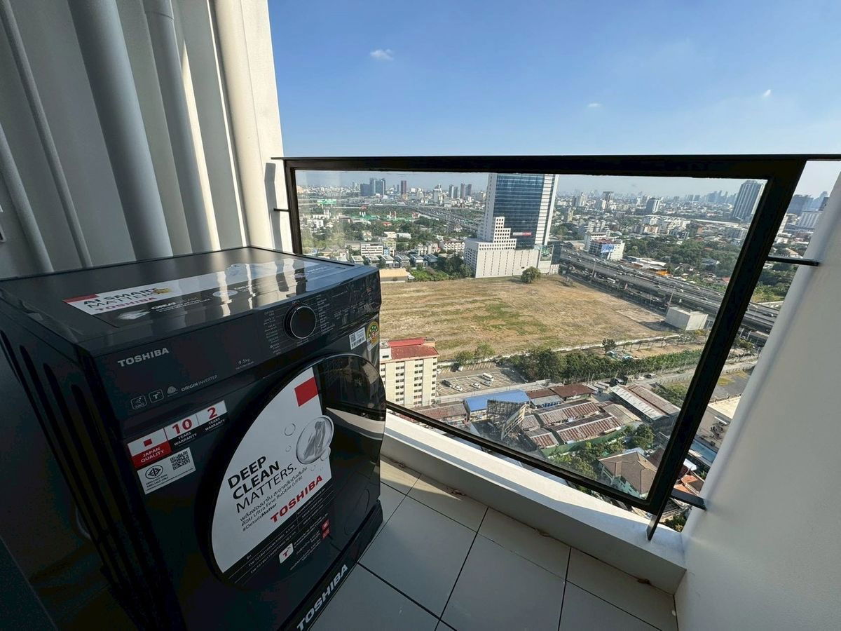 รูป เช่า ไซมิส พระราม 9 เฟอร์นิเจอร์ครบ ใกล้ MRT พระราม 9 - รูปที่ 2/14