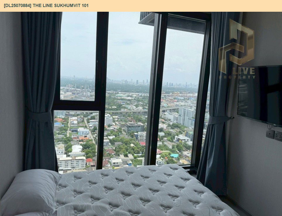 picture MDL25070884 Condo for rent, THE LINE Sukhumvit 101 near BTS Punnawithi, ready to move in, call urgently 0656133286 LineID @534wlwof - 3/9