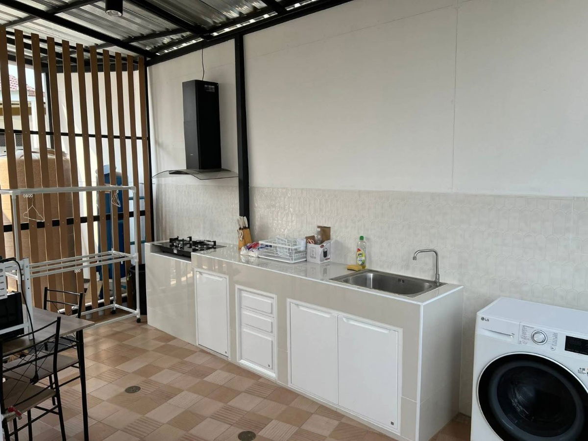 รูป บ้านให้เช่า – พร้อมเข้าอยู่ | หลังเทศบาลสันผักหวาน อ.หางดง ใกล้ รร.นานาชาติ T.094-6511456 - รูปที่ 9/16