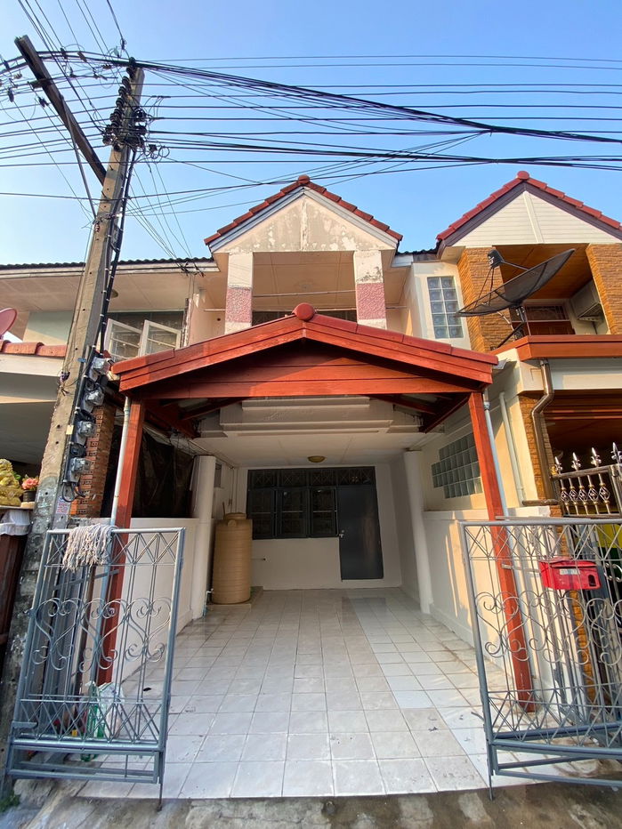 รูป 🏡ขายทาวน์เฮ้าส์ 2 ชั้น  ถ.สายไหม54 ซอย 4 หมู่บ้านซิลค์วิจเลจ   - รูปที่ 1/7