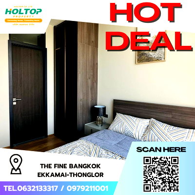 คอนโดให้เช่า : #S4172 ให้เช่า The Fine Bangkok Ekkamai-Thonglor