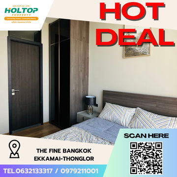 #S4172 For Rent The Fine Bangkok Ekkamai-Thonglor