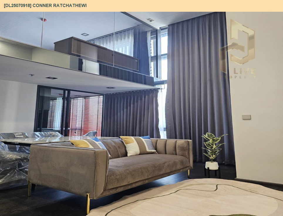 รูป MDL25070918 ให้เช่าคอนโด คอนเนอร์ ราชเทวี (Conner Ratchathewi) ใกล้ BTS ราชเทวี พร้อมเข้าอยู่ โทรด่วน 0638692663 LineID @534wlwof - รูปที่ 2/4