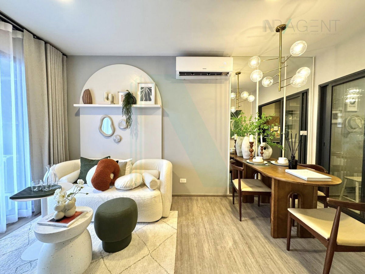 picture Condo for rent, Nia by Sansiri, Building 1, 15th floor, 2 bedrooms, size 51 sq m, near BTS Phra Khanong - 3/9