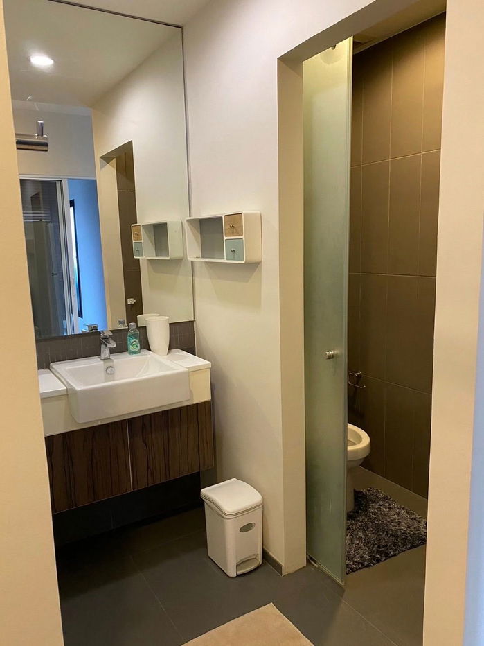 รูป ให้เช่า Centric Ratchada - Huai Khwang  ** 28,000 บ./ด.** ขนาด 50 ตรม" 2ห้องนอน 1 ห้องน้ำ   ชั้น 12A วิวเมือง หันหน้าเข้า ถนนรัชดาภิเษก - รูปที่ 15/17