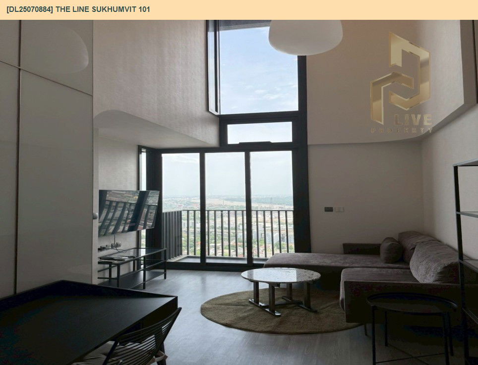 picture MDL25070884 Condo for rent, THE LINE Sukhumvit 101 near BTS Punnawithi, ready to move in, call urgently 0656133286 LineID @534wlwof - 4/9