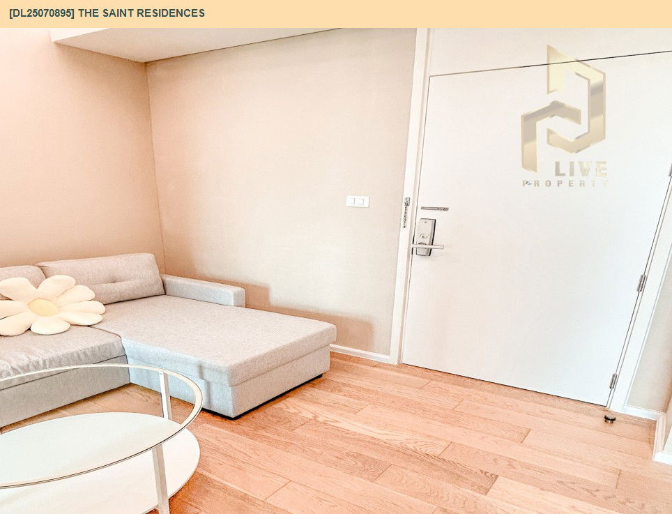 picture DL25070895 Condo for rent, The Saint Residences near MRT พหลโยธิน, ready to move in, call urgently 0656133286 LineID @534wlwof - 5/8