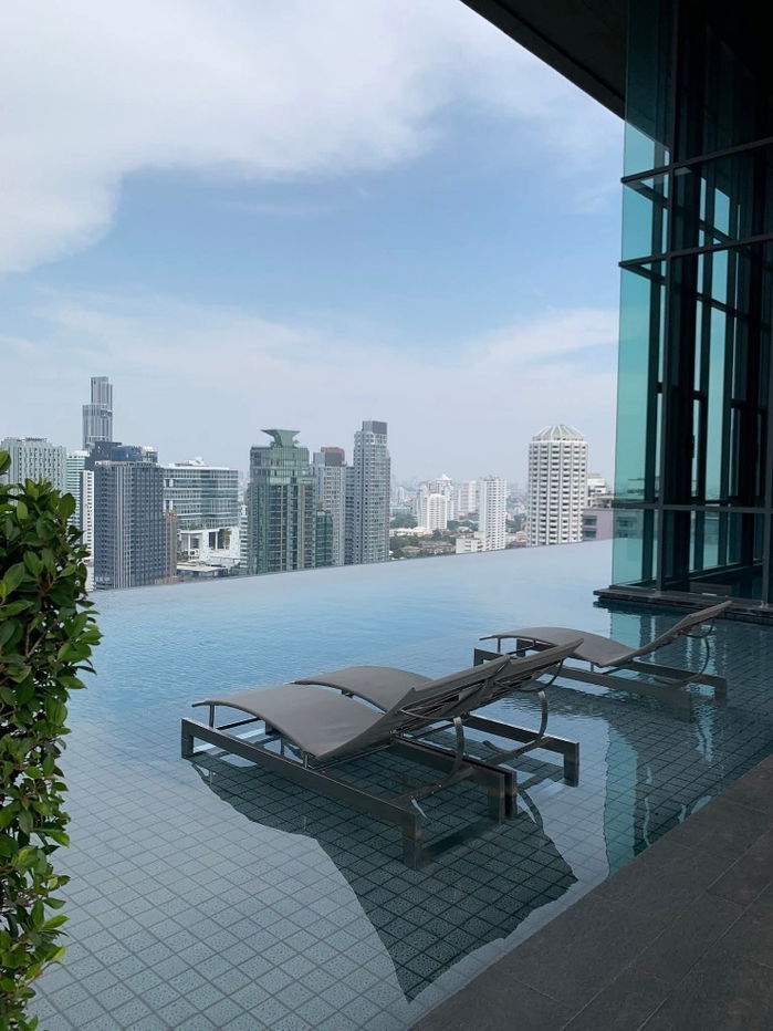รูป ✅️available 💢For rent the crest sukhumvit34 good view 29,000B (line 096-3165588) - รูปที่ 12/15