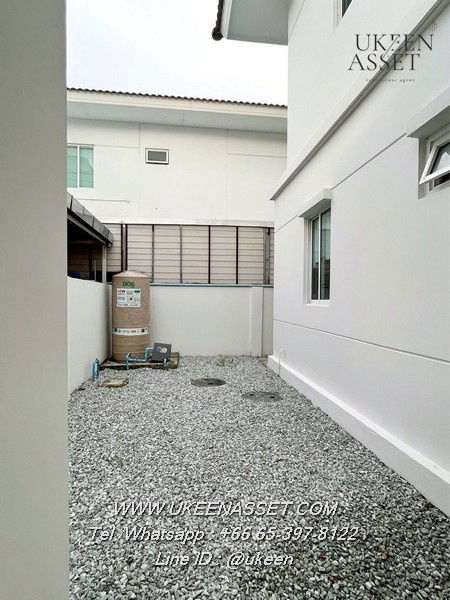 รูป UK01-312 ให้เช่าบ้านเดี่ยว โครงการพฤกษา นารา หนองมน 1 บ้านหลังใหญ่ ปรับปรุงใหม่ : 3 ห้องนอน 150 ตร.ม. ค่าเช่า 25,000 บาท/เดือน - รูปที่ 10/11