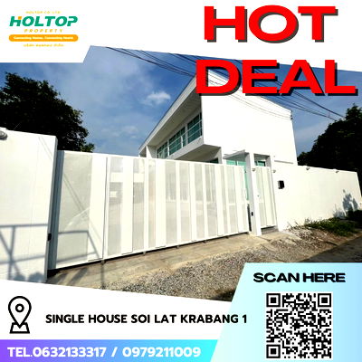 เช่าบ้านเดี่ยว ถนนกรุงเทพ-ชลบุรี มอเตอร์เวย์ : #R5365 ให้เช่าบ้าน Single house Soi Lat Krabang 1