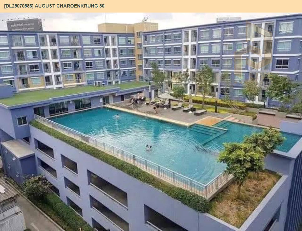 picture DL25070886 Condo for rent, August Charoenkrung 80 near -, ready to move in, call urgently 0656133286 LineID @534wlwof - 15/15