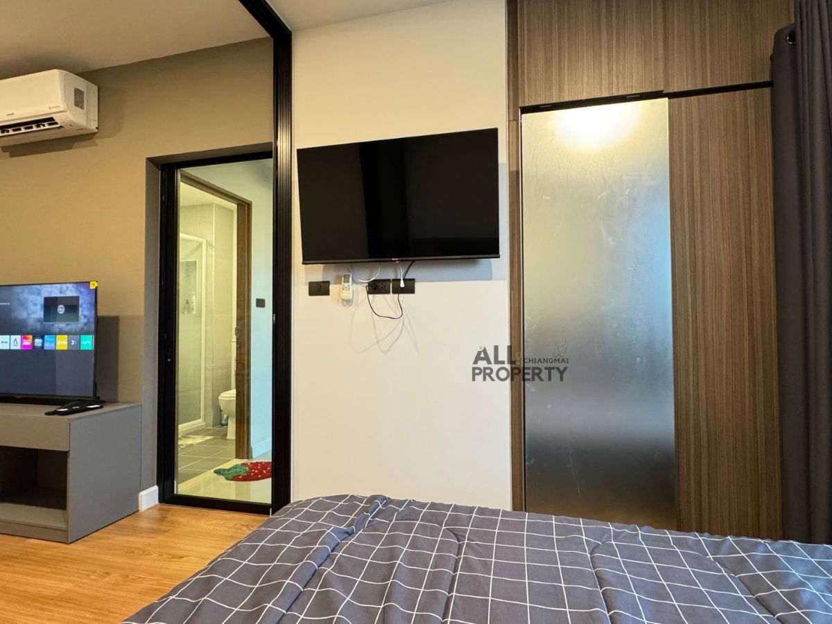 รูป ให้เช่าคอนโดอไรซ์ มหิดล ใกล้สนามบินเชียงใหม่ (ARISE Condo MAHIDOL) Studio type  - รูปที่ 8/32