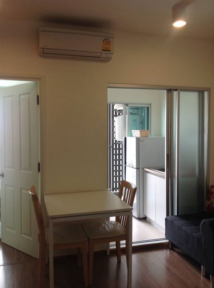 picture P1120 Condo for rent U Delight Rattanathibet, good location near MRT, purple, beautiful room, fully furnished, ready to move in, super special price. - 4/15