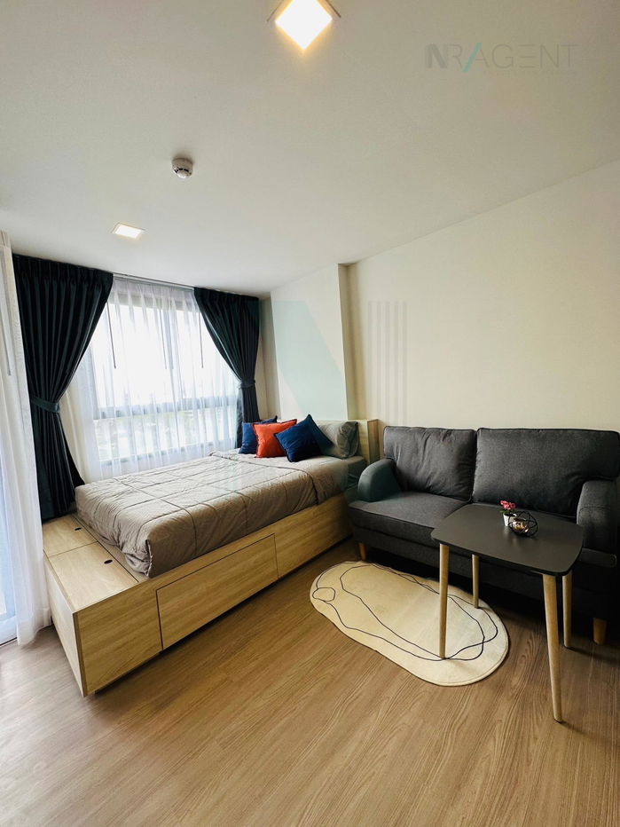picture 🔺 For Rent Condo THE MUVE BANGNA Building B, Floor 6,Studio, Room size 22 sqm - 3/8