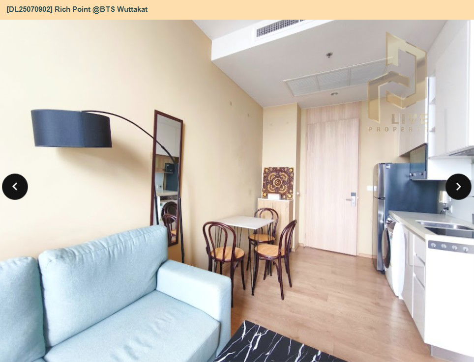 picture DL25070902 Condo for rent, Rich Point @BTS Wuttakat near BTS วุฒากาศ, ready to move in, call urgently 0656133286 LineID @534wlwof - 7/16