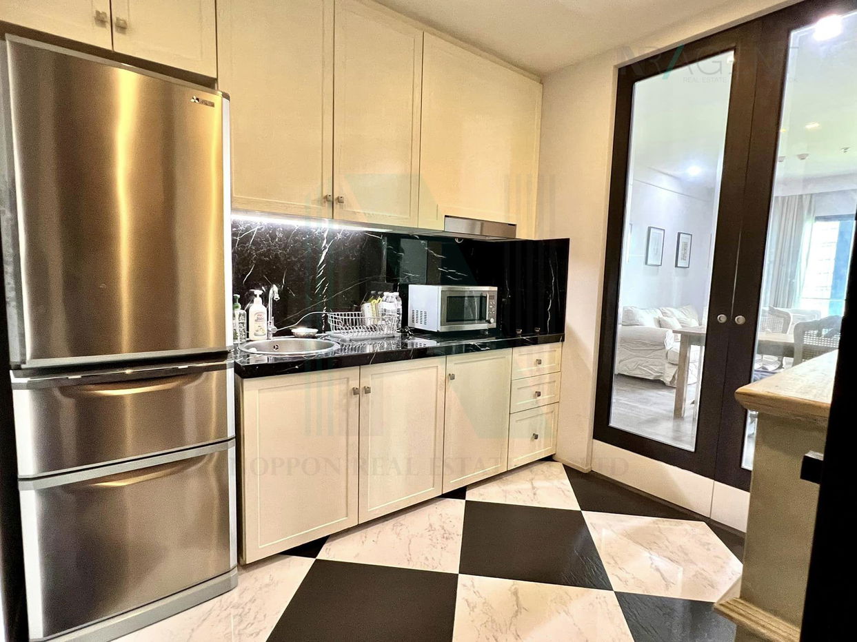 รูป 📌 ให้เช่าคอนโด โนเบิล รีมิกซ์ สุขุมวิท 36 อาคาร B ชั้น 4 1 ห้องนอน ขนาด 56.00 ตรม ใกล้ Makro Food Service ทองหล่อ 9 - รูปที่ 7/8