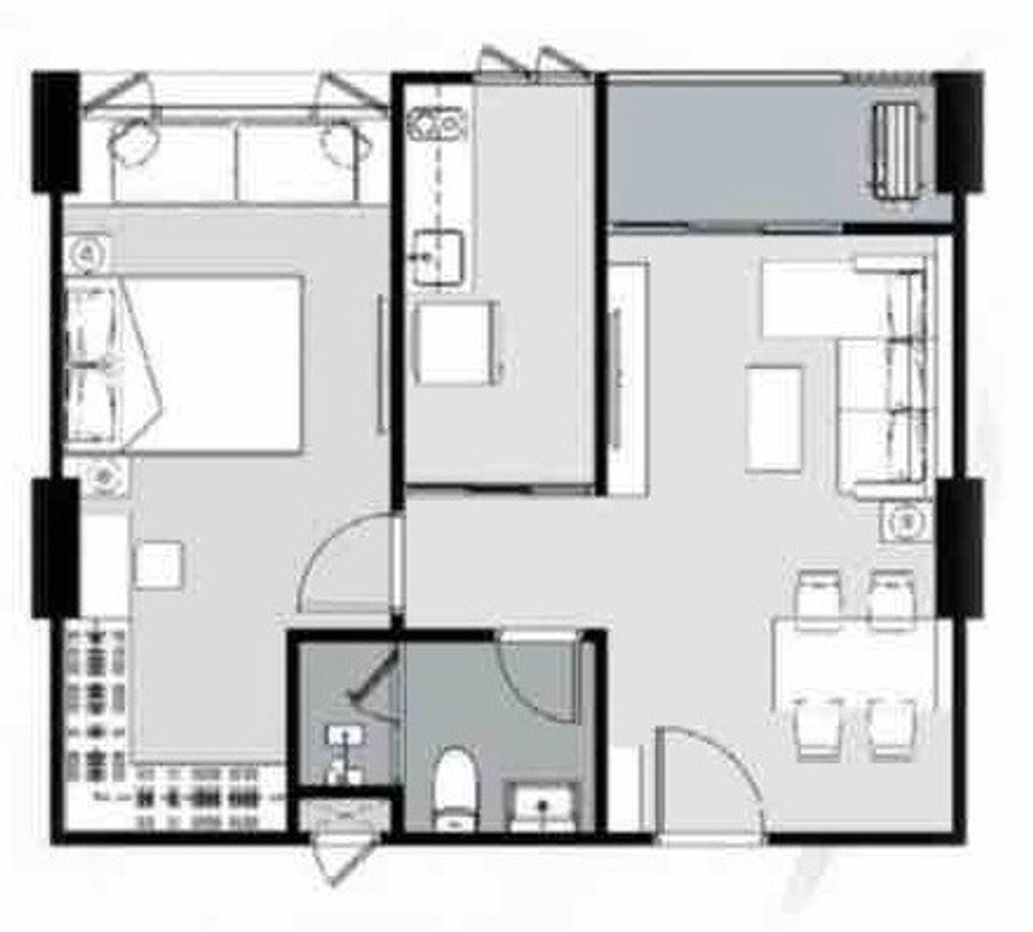 picture Code: KJ7943  for rent Supalai Premier Samsen - Ratchawat // Line ID: @kjcondo (with @) // - 22/22