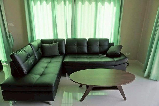 picture svs029 Single house for rent in Burasiri Wongwaen On Nut, Soi Jemo King Kaew 25/1, fully furnished. - 4/19
