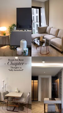  ❤️ ❤️  ให้เช่าคอนโด  Chapter Thonglor เฟอร์ครบ ราคาดี พร้อมเข้าอยู่  ❤️ ❤️ C-06 UD29/7/2025 AV29/7/2025 A