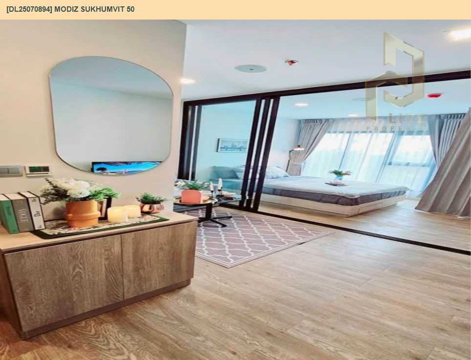 picture MDL25070894 Condo for rent, MODIZ Sukhumvit 50 near BTS On Nut, ready to move in, call urgently 0656133286 LineID @655ebbvc - 2/7