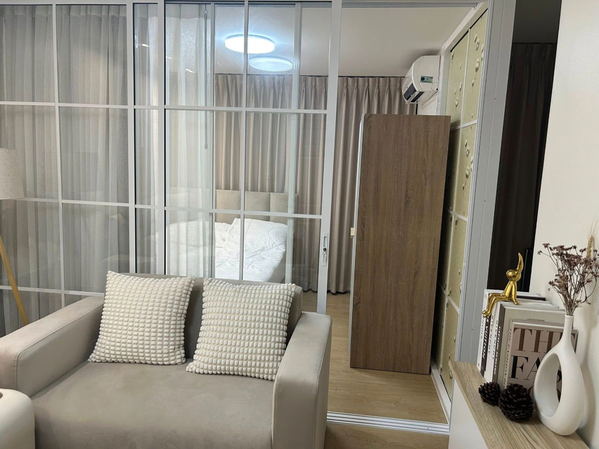 picture Condo for rent: Lumpini Town Ram Intra-Lak Si (1 bedroom), 3rd floor, Building D2, Pink Line MRT Station, Ram Intra Station, Km 2. - 4/6