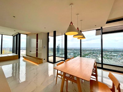คอนโดให้เช่า : Rare Duplex Penthouse Residence For Rent CANAPAYA RESIDENCES Rama 3