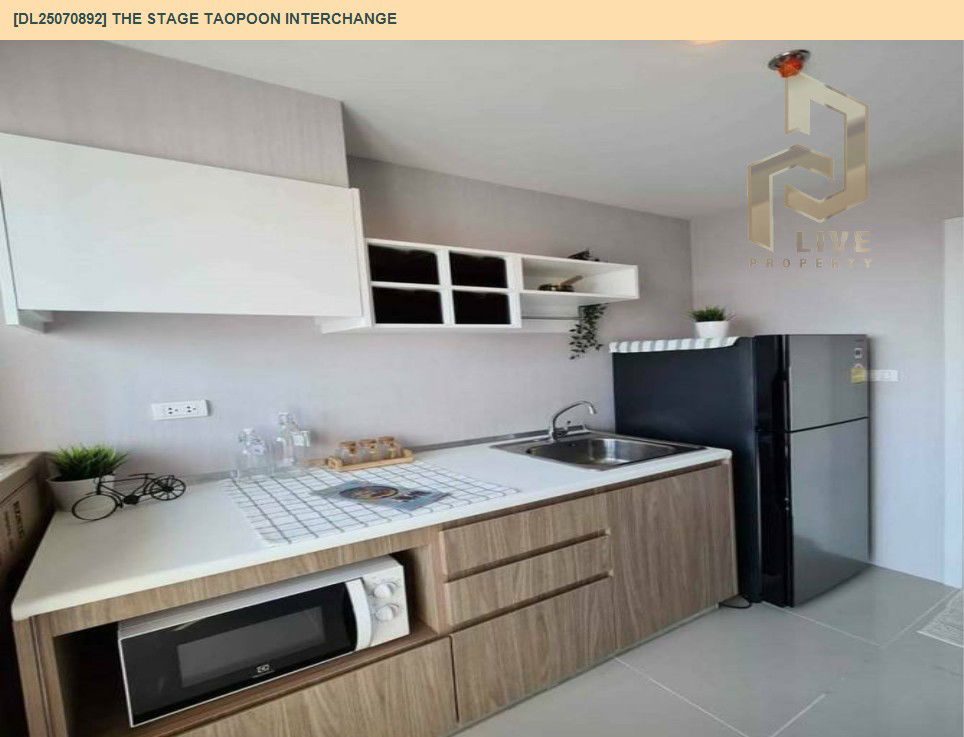 picture DL25070892 Condo for rent, The Stage Taopoon Interchange near MRT เตาปูน, ready to move in, call urgently 0656133286 LineID @655ebbvc - 5/10