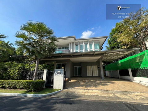 Grand Bangkok Boulevard | Luxurious 2-storey detached house with large balcony and complete built-in furniture | #2025072911159