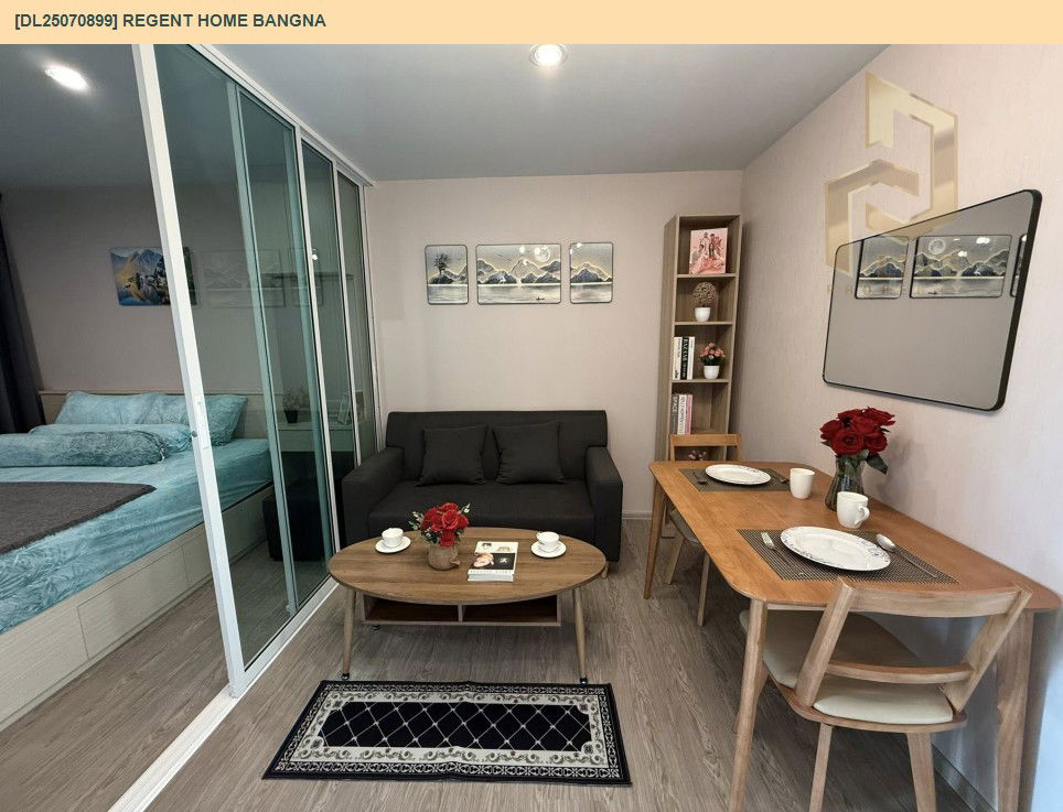 รูป DL25070899 ให้เช่าคอนโด รีเจ้นท์ โฮม บางนา (Regent home bangna) ใกล้ BTS บางนา พร้อมเข้าอยู่ โทรด่วน 0638692663 LineID @655ebbvc - รูปที่ 2/8