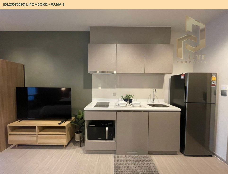 picture DL25070890 Condo for rent, Life Asoke - Rama 9 near MRT พระราม 9, ready to move in, call urgently 0656133286 LineID @655ebbvc - 9/11