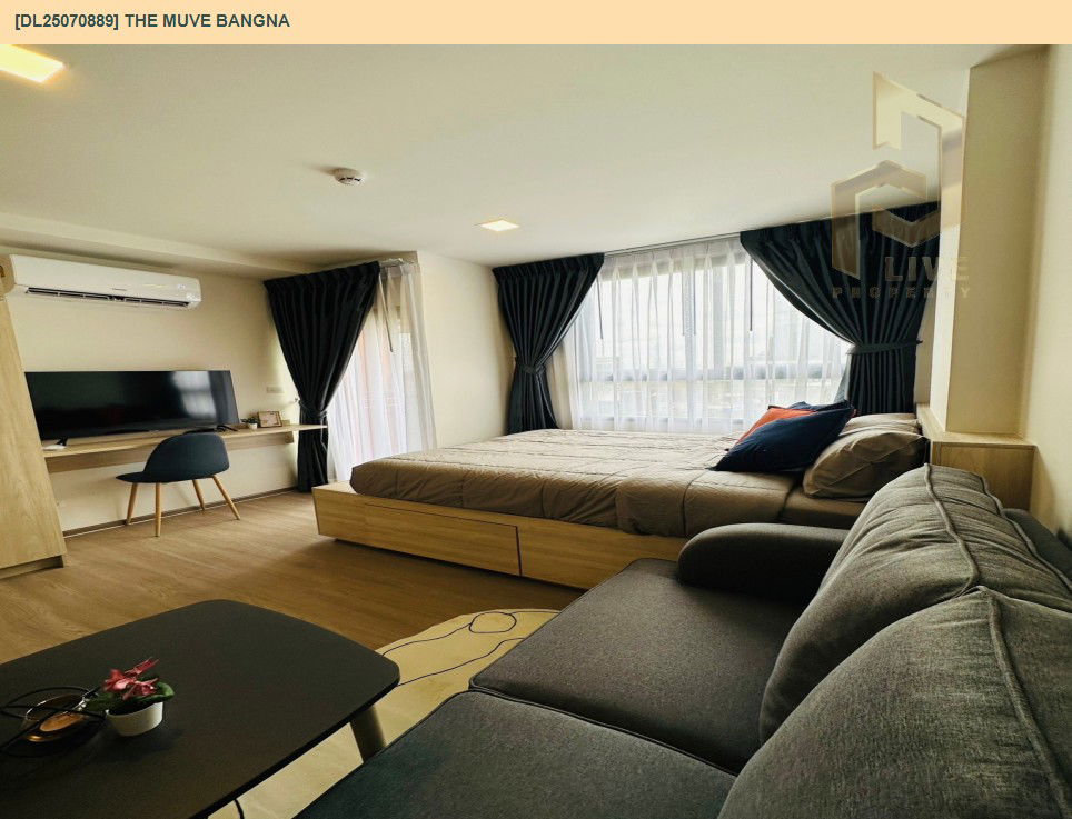 picture DL25070889 Condo for rent, THE MUVE Bangna near -, ready to move in, call urgently 0656133286 LineID @655ebbvc - 2/8