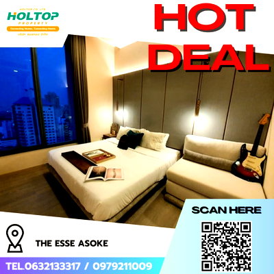 คอนโดให้เช่า : #R5379  ให้เช่าคอนโด THE ESSE ASOKE 