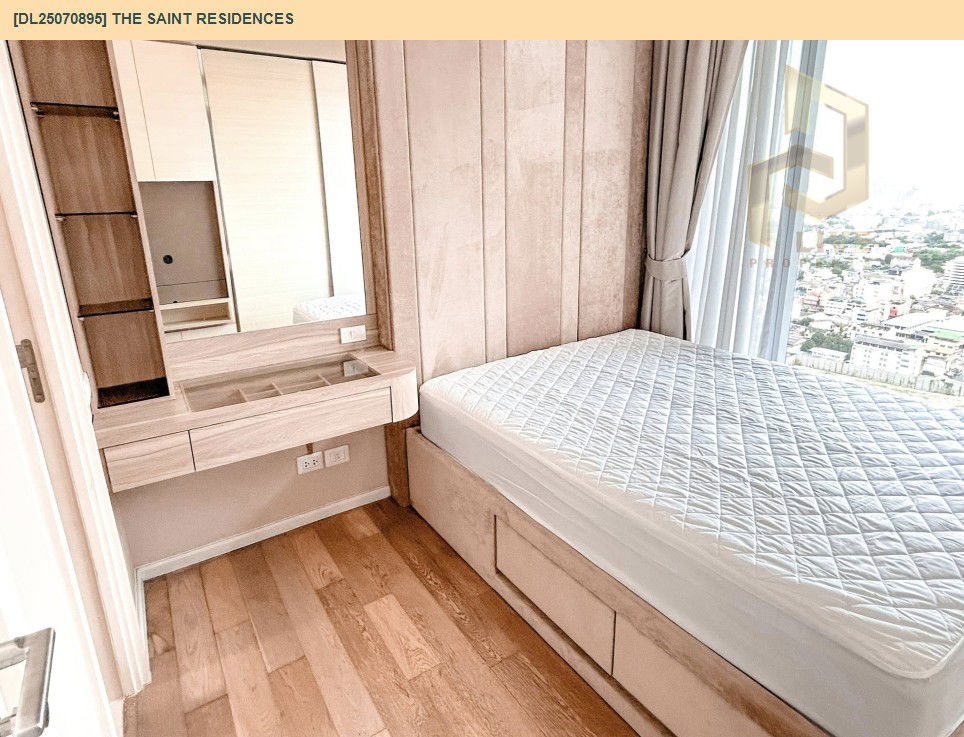 picture DL25070895 Condo for rent, The Saint Residences near MRT พหลโยธิน, ready to move in, call urgently 0656133286 LineID @534wlwof - 3/8