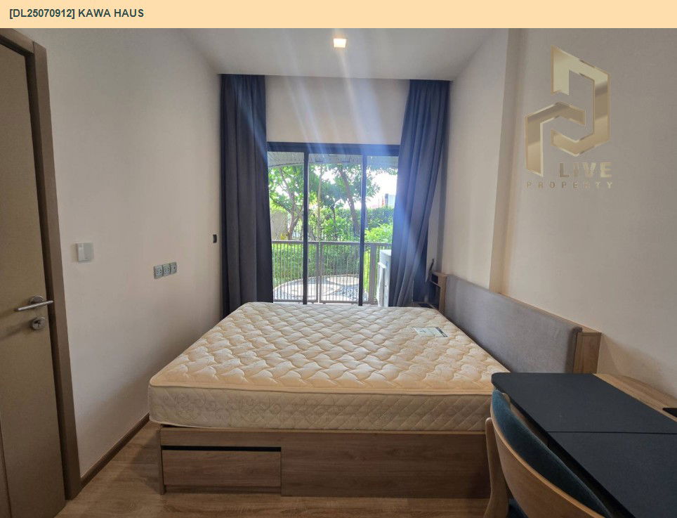 รูป MDL25070912 ให้เช่าคอนโด คาวะ เฮาส์ (KAWA HAUS) ใกล้ BTS อ่อนนุช พร้อมเข้าอยู่ โทรด่วน 0638692663 LineID @655ebbvc - รูปที่ 12/16