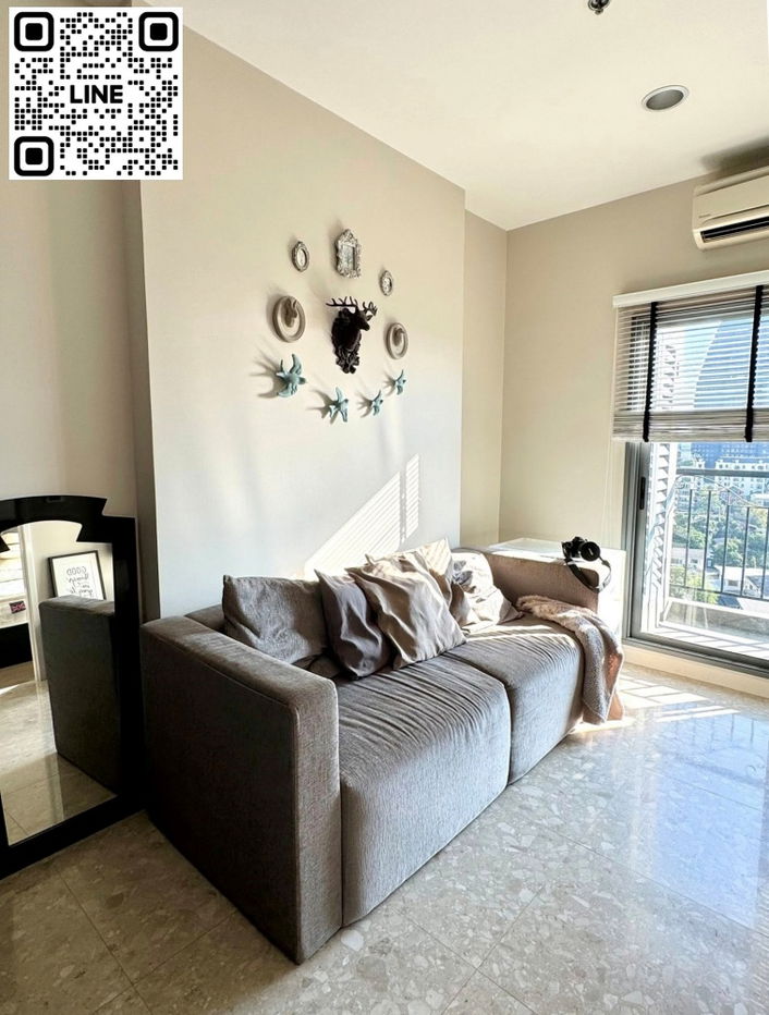 รูป 📲Line ID @556ryccg 🚄36 ตรม 1 ห้องนอน ชั้น11 The Crest Sukhumvit34 | เดอะ เครสท์ สุขุมวิท34 พร้อมเฟอร์นิเจอร์ ติดรถไฟฟ้า BTS ทองหล่อ - รูปที่ 2/13