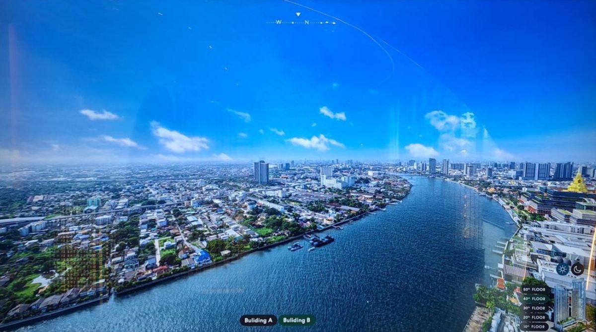 รูป B02 ชั้น 44 วิวโค้งแม่น้ำ ตำแหน่งสวยที่สุด - รูปที่ 3/5