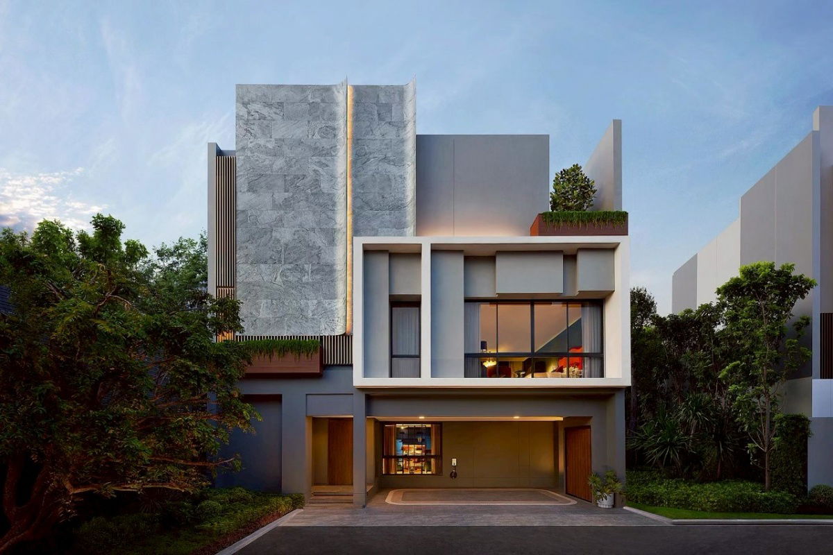 รูป แปลงมุม ที่ดินใหญ่ บ้านตกแต่งพร้อมอยู่ ใกล้โรงเรียนนานาชาติ ไบรท์ตัน คอลเลจ - รูปที่ 1/12