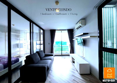 Condos for sale Crystal Design Center : Vento Condo Kaset-Nawamin, corner unit (40.71 sq.m.)