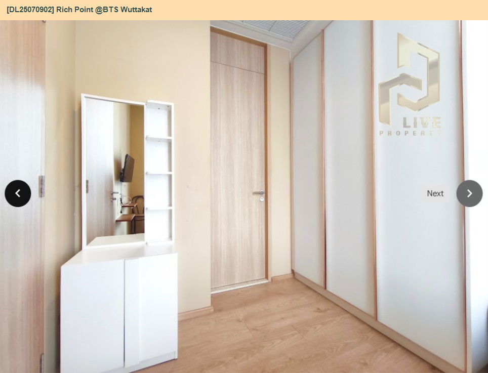 picture DL25070902 Condo for rent, Rich Point @BTS Wuttakat near BTS วุฒากาศ, ready to move in, call urgently 0656133286 LineID @534wlwof - 10/16