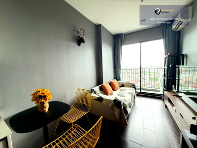 Condos for rent : C Ekkamai | High view, quiet location, beautiful room, size 30.45 sq m., fully furnished, near BTS Ekkamai | #2025072911156