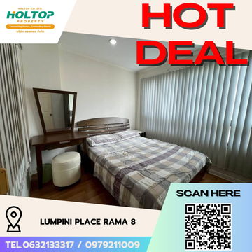 #R5371  ให้เช่าคอนโด Lumpini Place Rama 8
