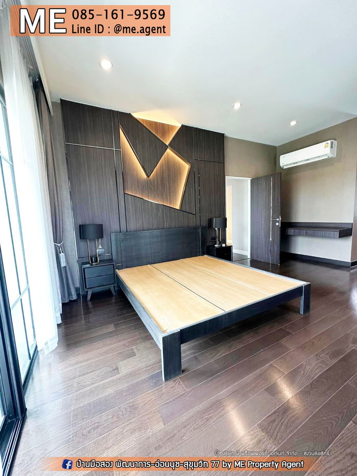 picture Sale Single House, Setthasiri Pattanakarn 81 sqw. 4 Bed fully decorated 20 mins from Thonglor, call 064-954-9619 (BJ21-81) - 4/16