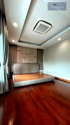 Houses for rent Saphan Sung : Grand Bangkok Boulevard Srinakarin | North-facing house with garden around the house #2025072911111