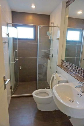 picture svs029 Single house for rent in Burasiri Wongwaen On Nut, Soi Jemo King Kaew 25/1, fully furnished. - 19/19