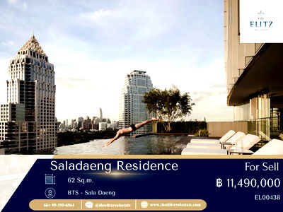 ขายคอนโด : 💖 The Hidden Gem of Saladaeng ห้องพรีเมียมในโลเคชั่น Prime ที่คู่ควรกับคุณ 🎉